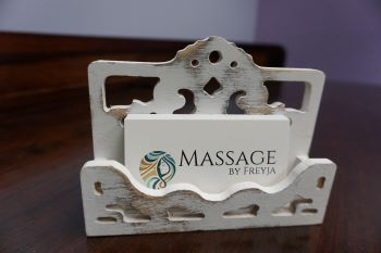 Massage by Freyja business cards