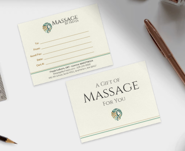 Massage Gift Certificate